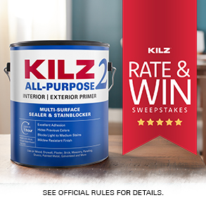 KILZ® Rate & Win Opportunity Drawing