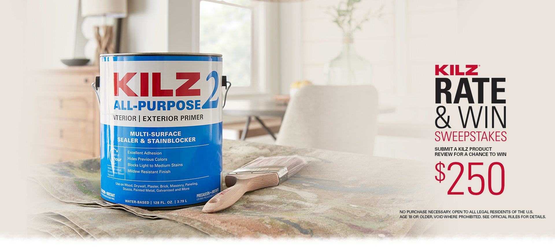 KILZ® Primers, Paints, Wood Care & Concrete Stains