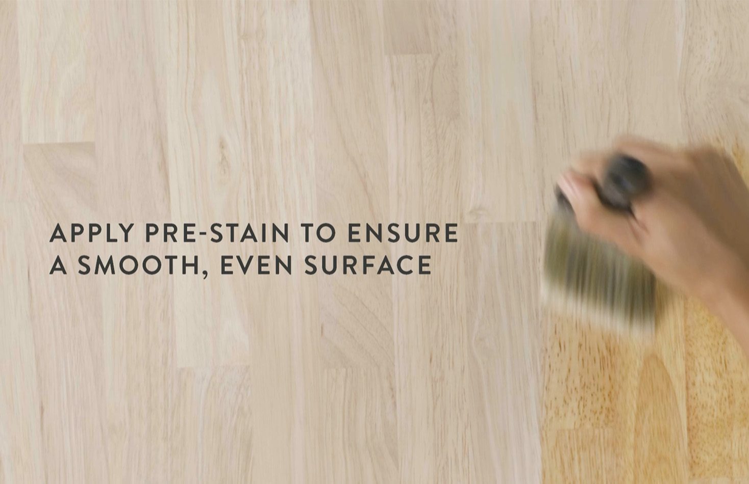 Applying Magnolia Home by Joanna Gaines® Pre-Stain Wood Conditioner