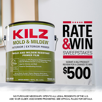 KILZ® Rate & Win Sweepstakes