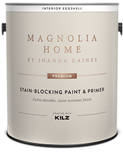 Can of Magnolia Home premium interior eggshell paint