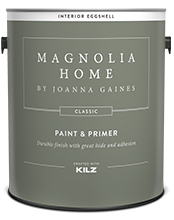 Can of Magnolia Home classic interior eggshell paint