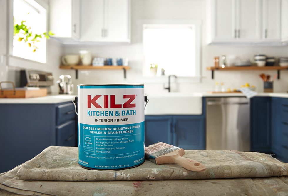 kilz interior kitchen and bath primer sealer and stain blocker